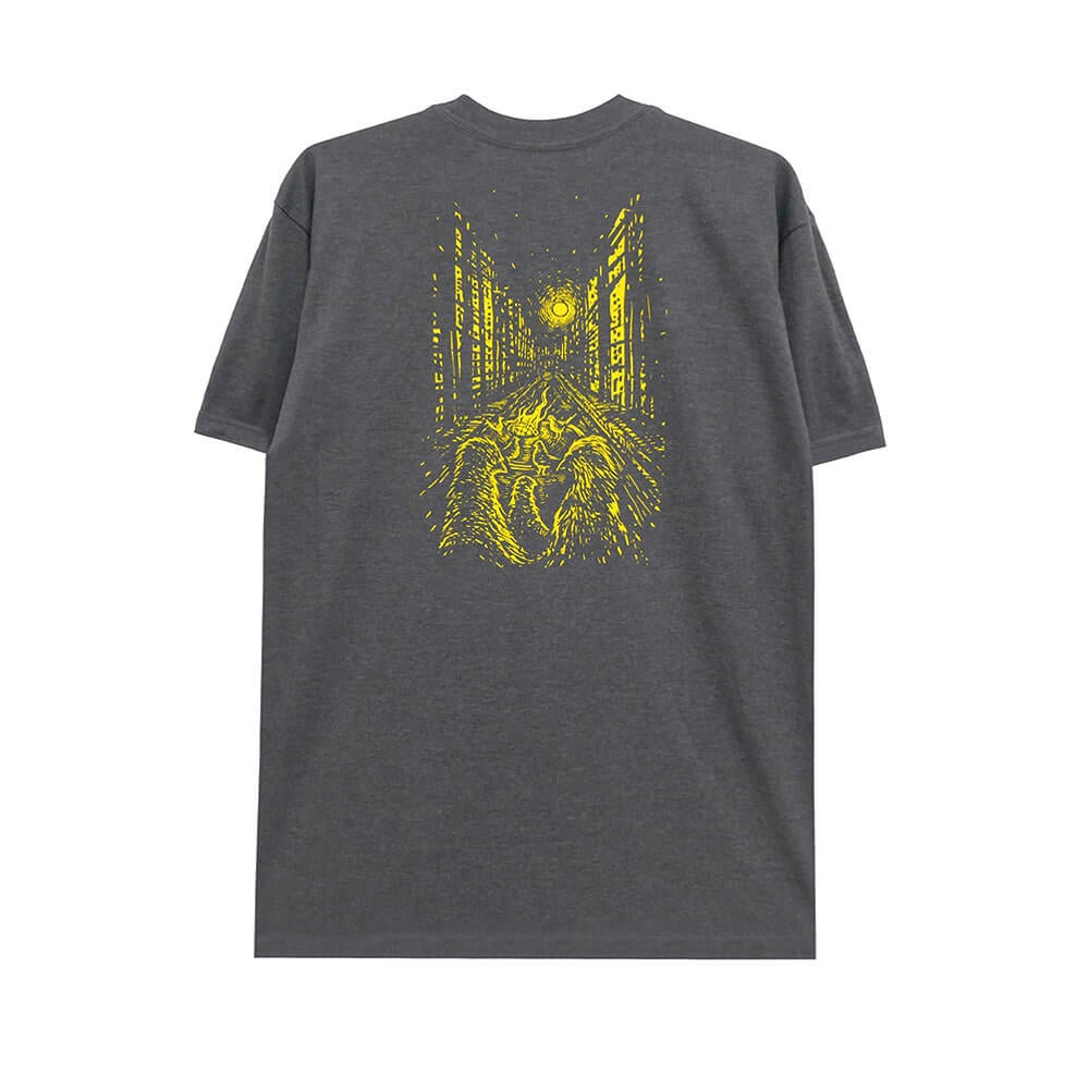 ANTIHERO T-SHIRT アンチヒーロー Tシャツ FIRESIDE ASPHALT スケートボード スケボー 