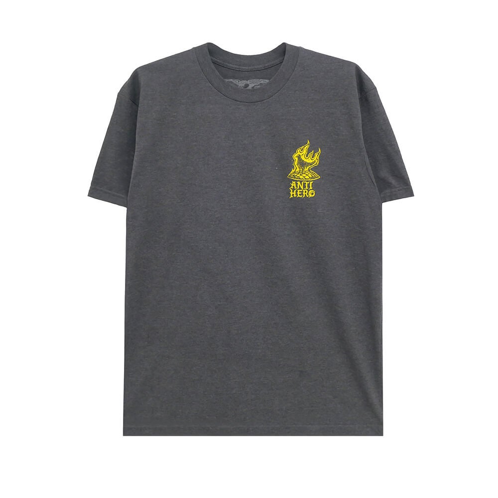 ANTIHERO T-SHIRT アンチヒーロー Tシャツ FIRESIDE ASPHALT スケートボード スケボー 1
