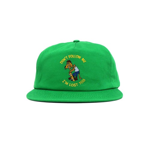 ANTIHERO CAP アンチヒーロー キャップ I'M LOST TOO SNAPBACK GREEN スケートボード スケボー 1