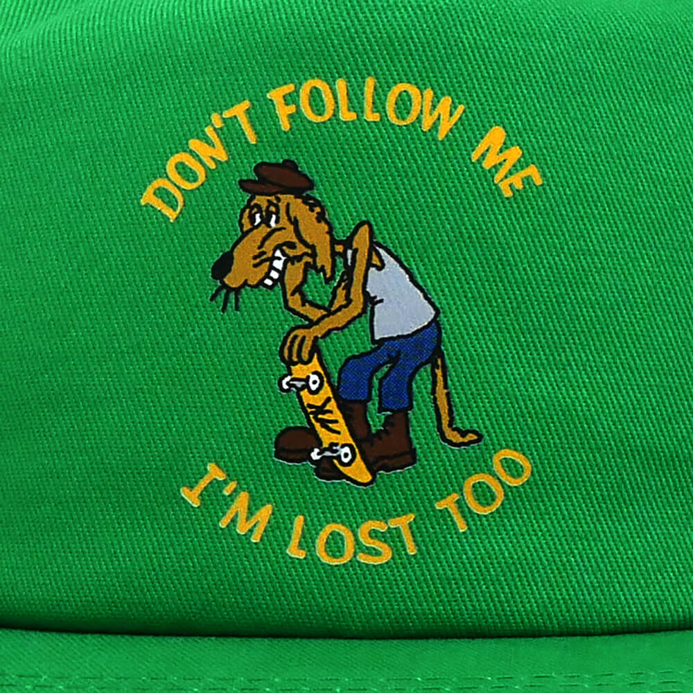 ANTIHERO CAP アンチヒーロー キャップ I'M LOST TOO SNAPBACK GREEN スケートボード スケボー 5