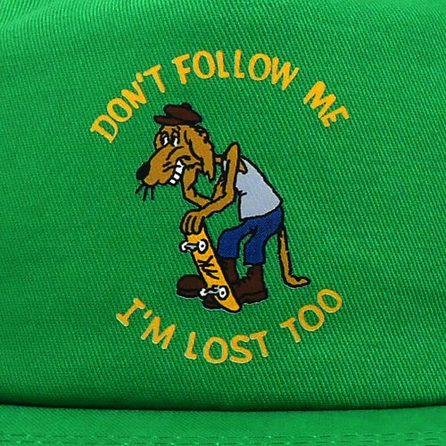 ANTIHERO CAP アンチヒーロー キャップ I'M LOST TOO SNAPBACK GREEN スケートボード スケボー 5