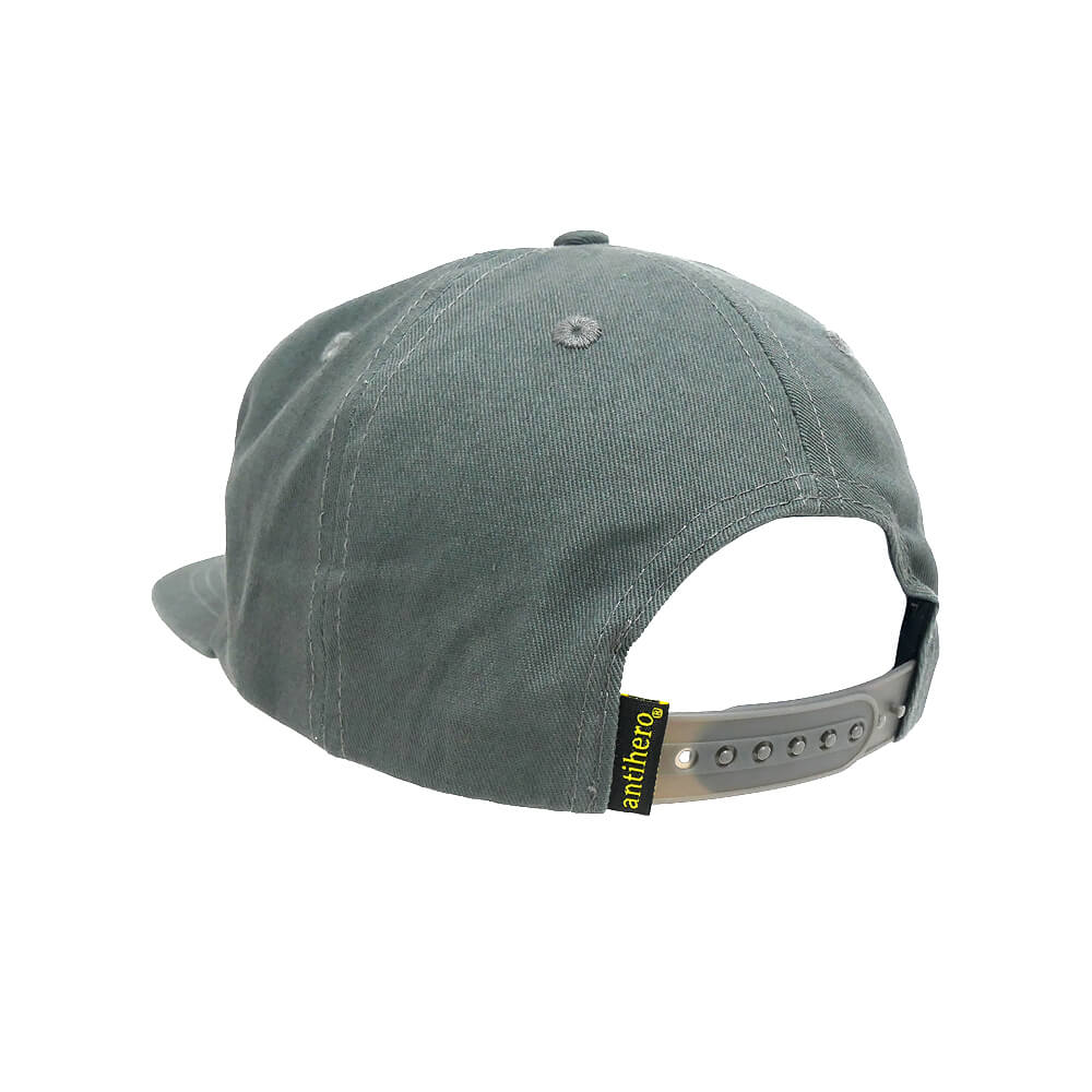 ANTIHERO CAP アンチヒーロー キャップ MOTORIZED SNAPBACK CHARCOAL/ORANGE スケートボード スケボー 2