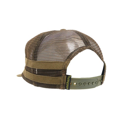 ANTIHERO MESHCAP アンチヒーロー メッシュキャップ BASIC EAGLE SNAPBACK TRUCKER BROWN/BROWN スケートボード スケボー 2