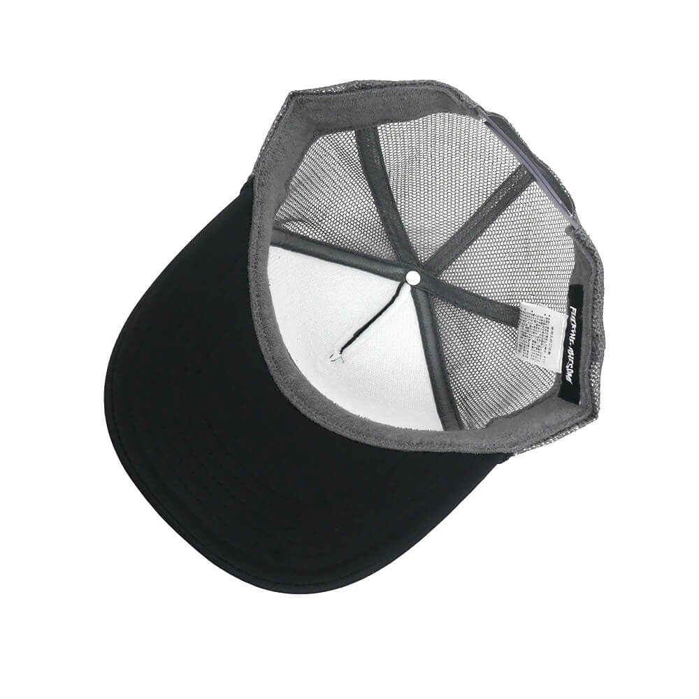 FUCKING AWESOME MESHCAP ファッキンオーサム メッシュキャップ GUN BABY SOFTFOAM TRUCKER GREY/BLACK スケートボード スケボー 3
