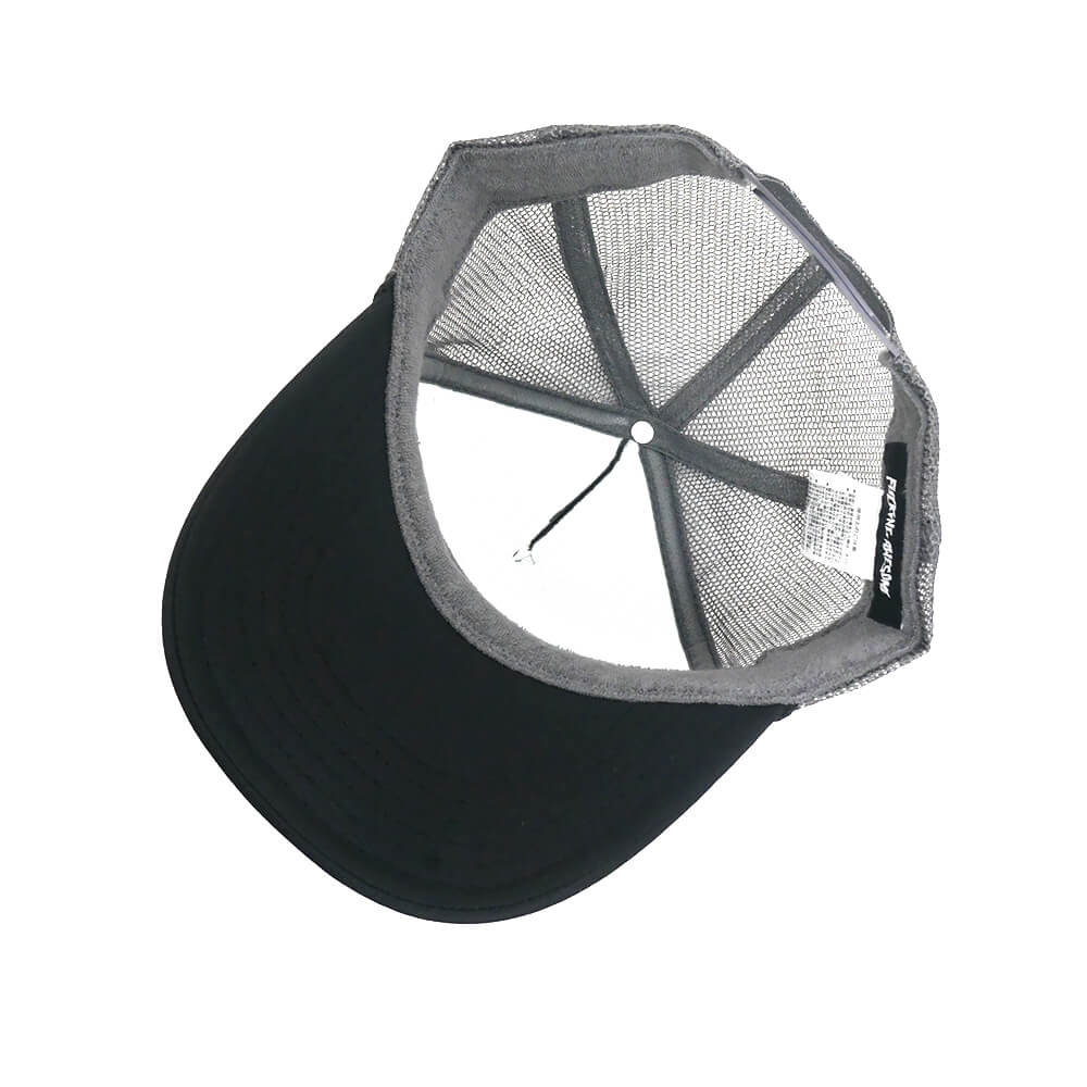 FUCKING AWESOME MESHCAP ファッキンオーサム メッシュキャップ GUN BABY SOFTFOAM TRUCKER GREY/BLACK スケートボード スケボー 3