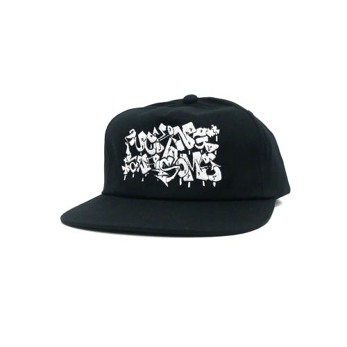FUCKING AWESOME CAP ファッキンオーサム キャップ LITER 6 PANEL SNAPBACK BLACK スケートボード スケボー 
