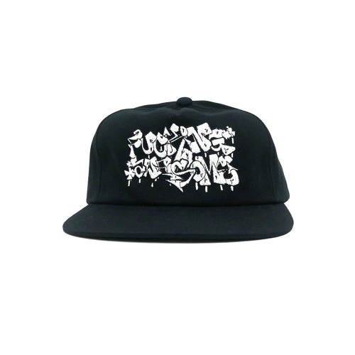 FUCKING AWESOME CAP ファッキンオーサム キャップ LITER 6 PANEL SNAPBACK BLACK スケートボード スケボー 1