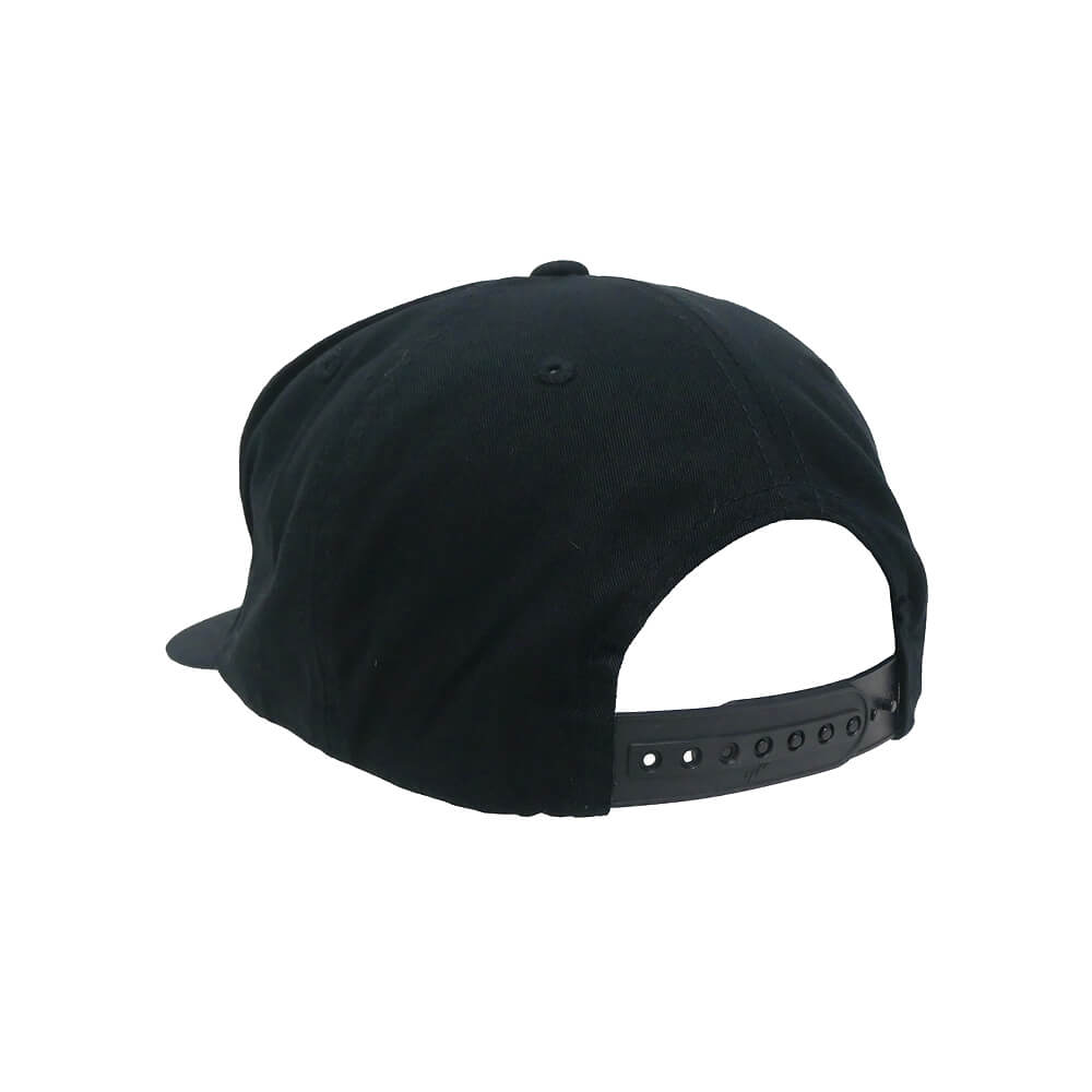 FUCKING AWESOME CAP ファッキンオーサム キャップ LITER 6 PANEL SNAPBACK BLACK スケートボード スケボー 2