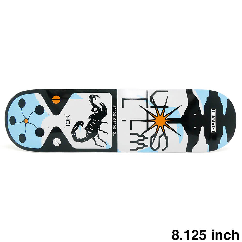 QUASI DECK クワージー デッキ JOSH WILSON Y2K 8.125 スケートボード スケボー 1