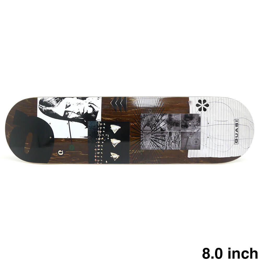 QUASI DECK クワージー デッキ TEAM SHIPROCK 8.0 スケートボード スケボー 1