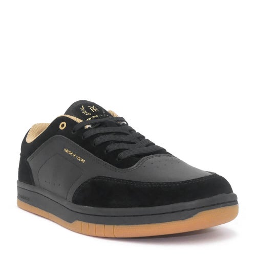 HOURS IS YOURS SHOES アワーズイズユアーズ シューズ スニーカー HERMAN 3 BLACK/TAN スケートボード スケボー 1