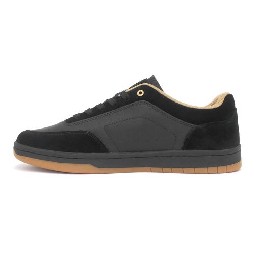 HOURS IS YOURS SHOES アワーズイズユアーズ シューズ スニーカー HERMAN 3 BLACK/TAN スケートボード スケボー 5