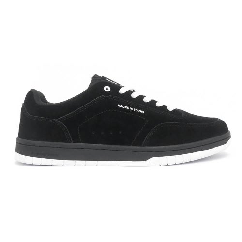HOURS IS YOURS SHOES アワーズイズユアーズ シューズ スニーカー HERMAN 3 BLACK/WHITE スケートボード スケボー 4