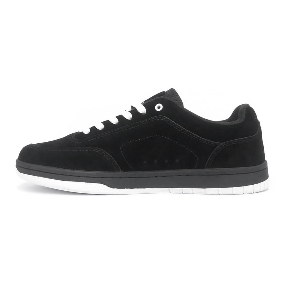 HOURS IS YOURS SHOES アワーズイズユアーズ シューズ スニーカー HERMAN 3 BLACK/WHITE スケートボード スケボー 5
