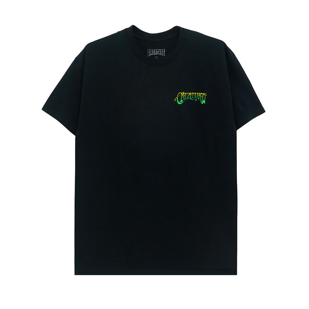CREATURE T-SHIRT クリーチャー Tシャツ SIDE SHOW BLACK スケートボード スケボー 1