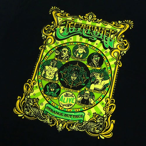 CREATURE T-SHIRT クリーチャー Tシャツ SIDE SHOW BLACK スケートボード スケボー 3