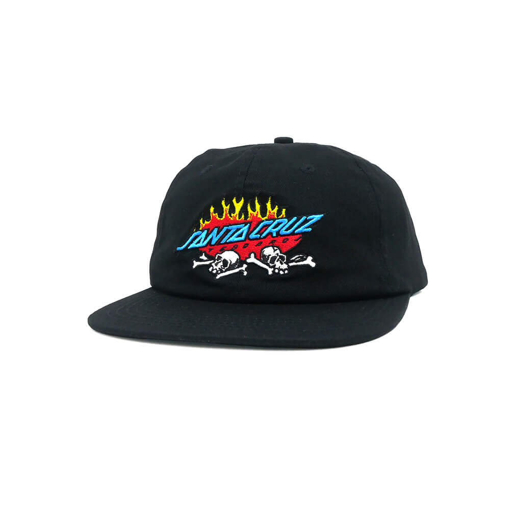 SANTA CRUZ CAP サンタクルーズ キャップ SALBA VOODOO PIT SNAPBACK BLACK スケートボード スケボー 