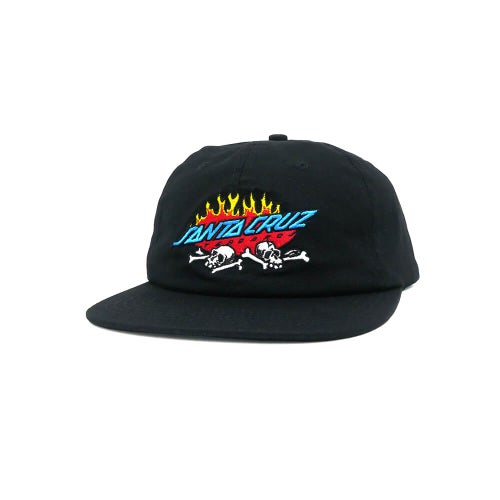 SANTA CRUZ CAP サンタクルーズ キャップ SALBA VOODOO PIT SNAPBACK BLACK スケートボード スケボー 