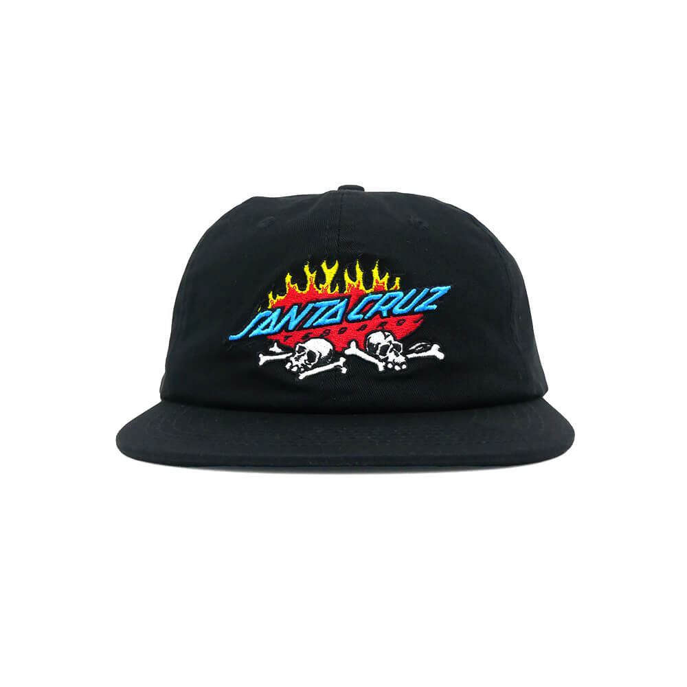 SANTA CRUZ CAP サンタクルーズ キャップ SALBA VOODOO PIT SNAPBACK BLACK スケートボード スケボー 1