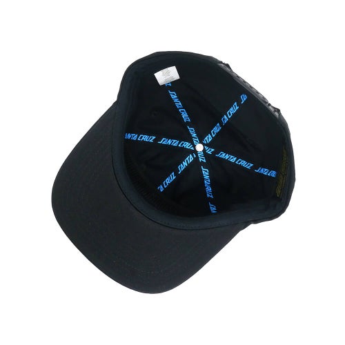 SANTA CRUZ CAP サンタクルーズ キャップ SALBA VOODOO PIT SNAPBACK BLACK スケートボード スケボー 3