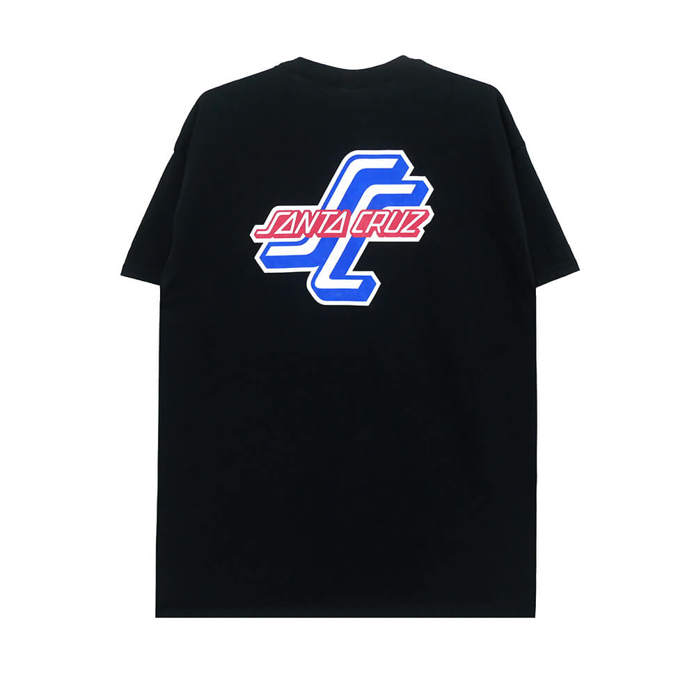 SANTA CRUZ T-SHIRT サンタクルーズ Tシャツ OUTER OGSC BLACK スケートボード スケボー 