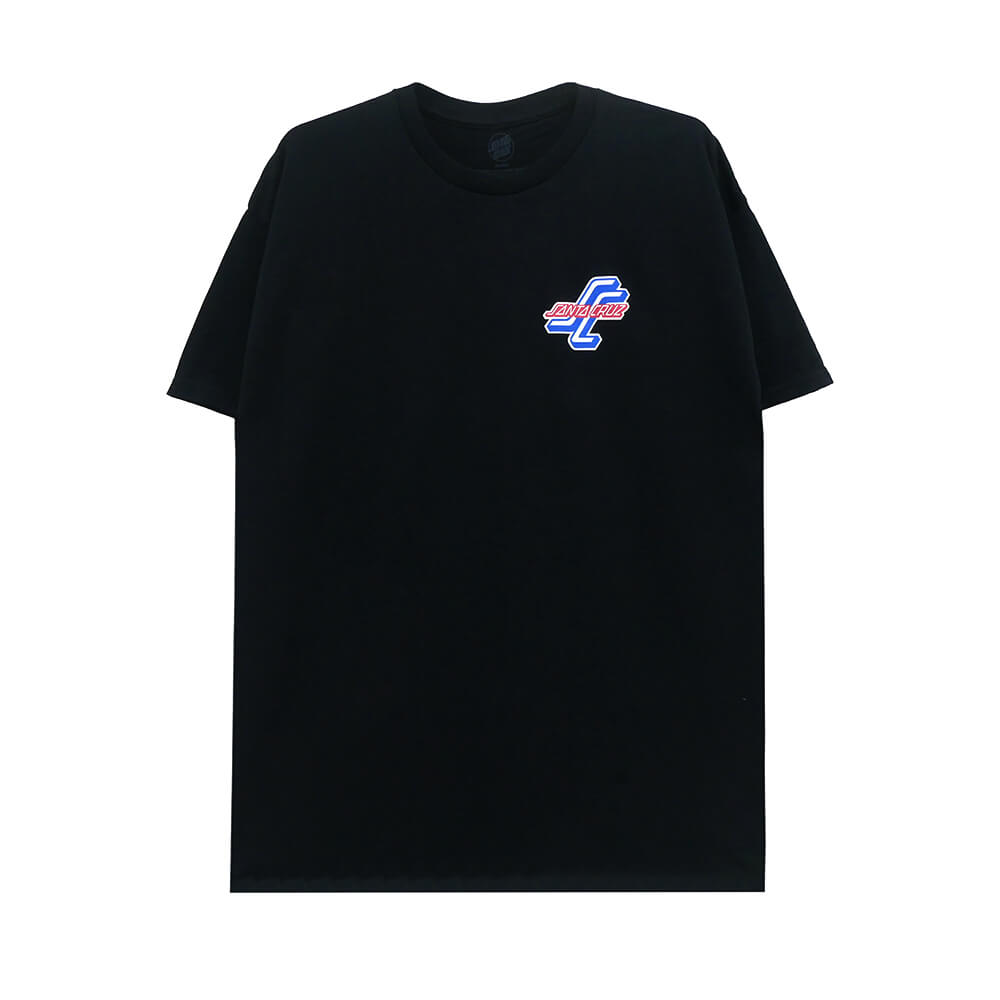 SANTA CRUZ T-SHIRT サンタクルーズ Tシャツ OUTER OGSC BLACK スケートボード スケボー 1