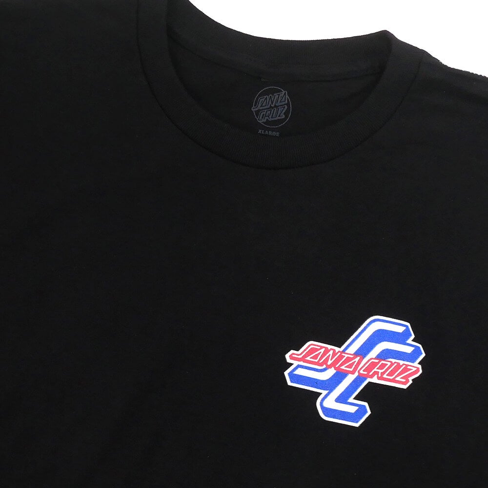 SANTA CRUZ T-SHIRT サンタクルーズ Tシャツ OUTER OGSC BLACK スケートボード スケボー 2