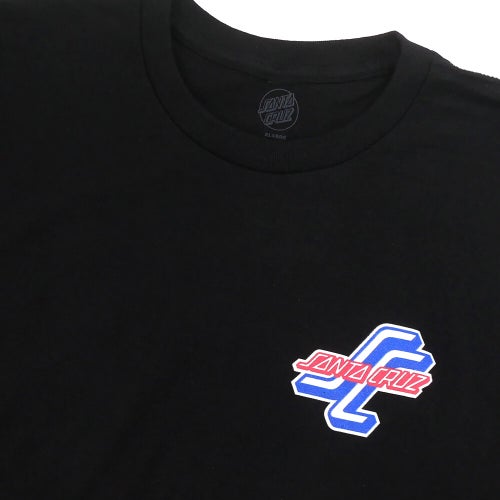 SANTA CRUZ T-SHIRT サンタクルーズ Tシャツ OUTER OGSC BLACK スケートボード スケボー 2