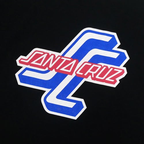 SANTA CRUZ T-SHIRT サンタクルーズ Tシャツ OUTER OGSC BLACK スケートボード スケボー 3