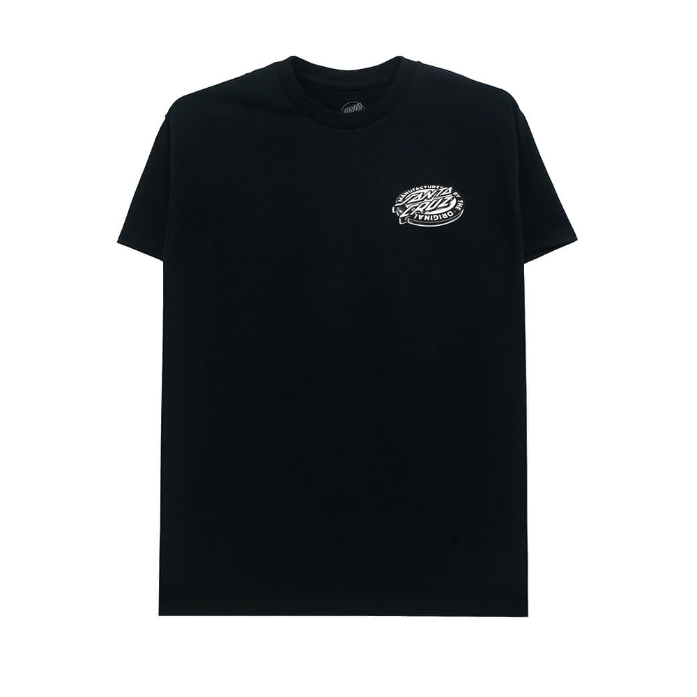 SANTA CRUZ T-SHIRT サンタクルーズ Tシャツ NATAS SKETCH PANTHER BLACK スケートボード スケボー 1