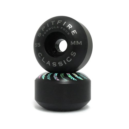 SPITFIRE WHEEL スピットファイヤー ウィール FORMULA FOUR（F4）99D CLASSIC FLORAL 黒 55mm スケートボード スケボー 2