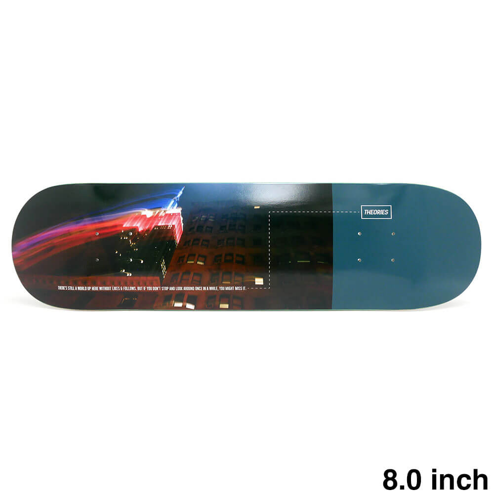THEORIES DECK セオリーズ デッキ TEAM LOOK UP 8.0 スケートボード スケボー 1