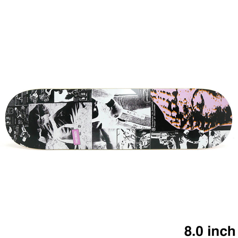 THEORIES DECK セオリーズ デッキ TEAM KUMITE 8.0 スケートボード スケボー 1