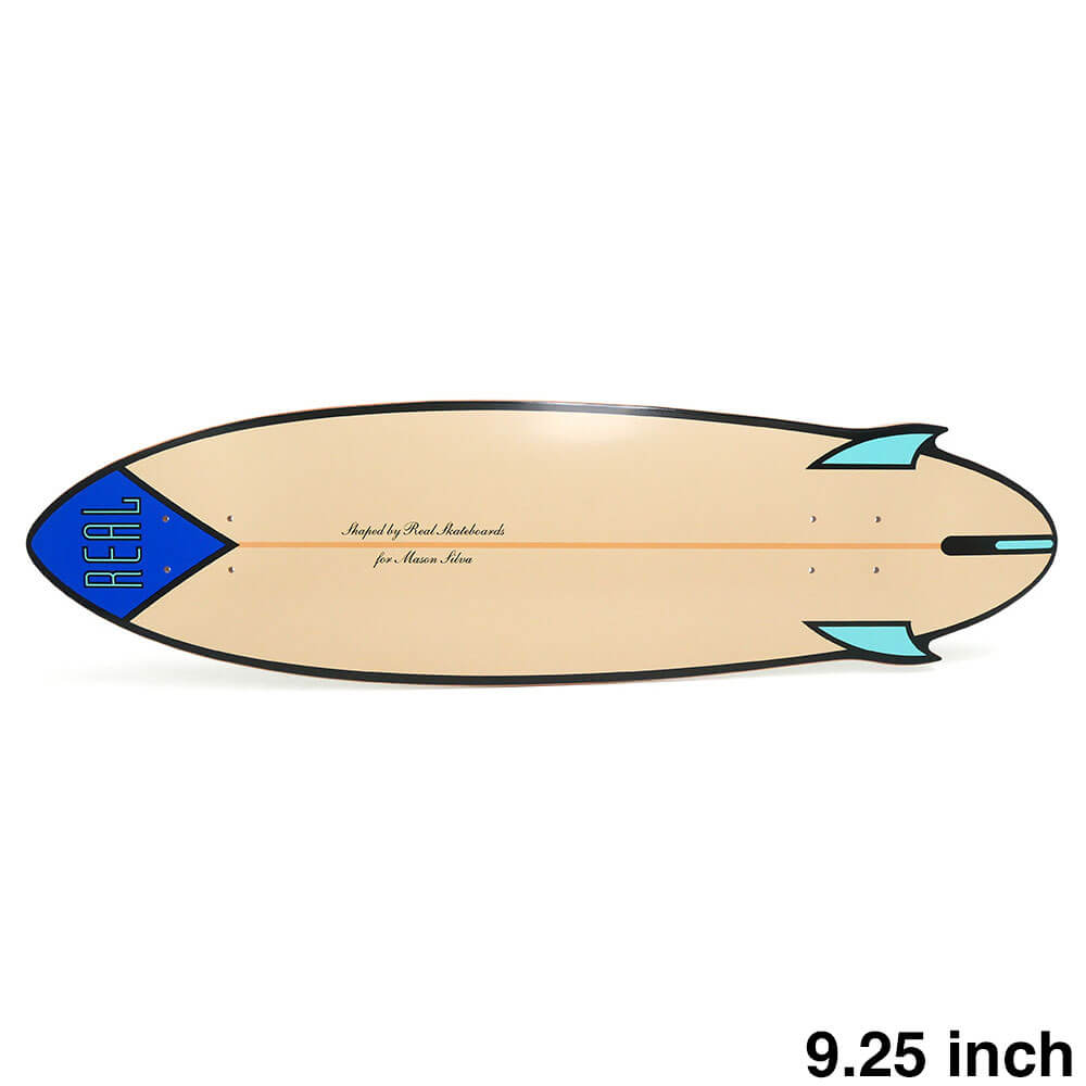 REAL DECK リアル デッキ MASON SILVA SPEED EGG SHAPED 9.25 スケートボード スケボー 1