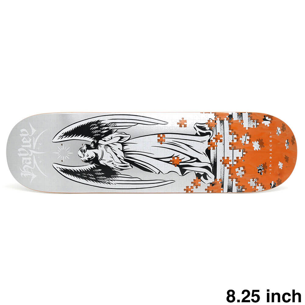 REAL DECK リアル デッキ HAYLEY WILSON PIECES ORANGE STAIN 8.25 TRUE FIT スケートボード スケボー 1