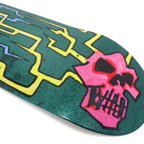 KROOKED DECK クルキッド デッキ BOBBY WORREST SKULLS AND BOLTS 8.3 TWIN TAIL SLICK スケートボード スケボー 3
