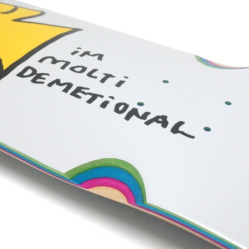 KROOKED DECK クルキッド デッキ UNA FARRAR MOLTI DEMETIONAL 8.28 WHELL WELLS スケートボード スケボー 3