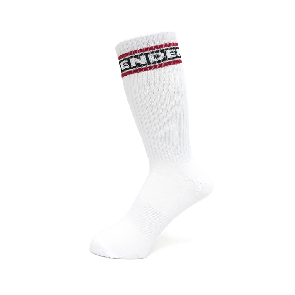 INDEPENDENT SOCKS インディペンデント ソックス 靴下 BAR LOGO 2 PACK BLACK/WHITE スケートボード スケボー 5