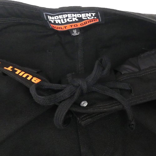  INDEPENDENT PANTS インディペンデント パンツ ジーンズ BUILT TO GRIND UTILITY BLACK スケートボード スケボー 2