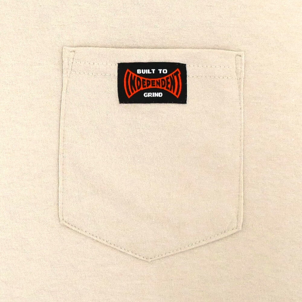  INDEPENDENT T-SHIRT インディペンデント Tシャツ BUILT TO GRIND POCKET SAND スケートボード スケボー 2