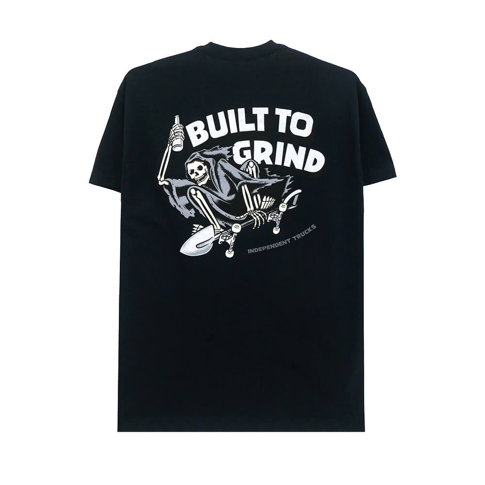  INDEPENDENT T-SHIRT インディペンデント Tシャツ BTG TIL DEATH BLACK スケートボード スケボー 