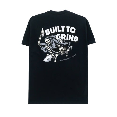  INDEPENDENT T-SHIRT インディペンデント Tシャツ BTG TIL DEATH BLACK スケートボード スケボー 