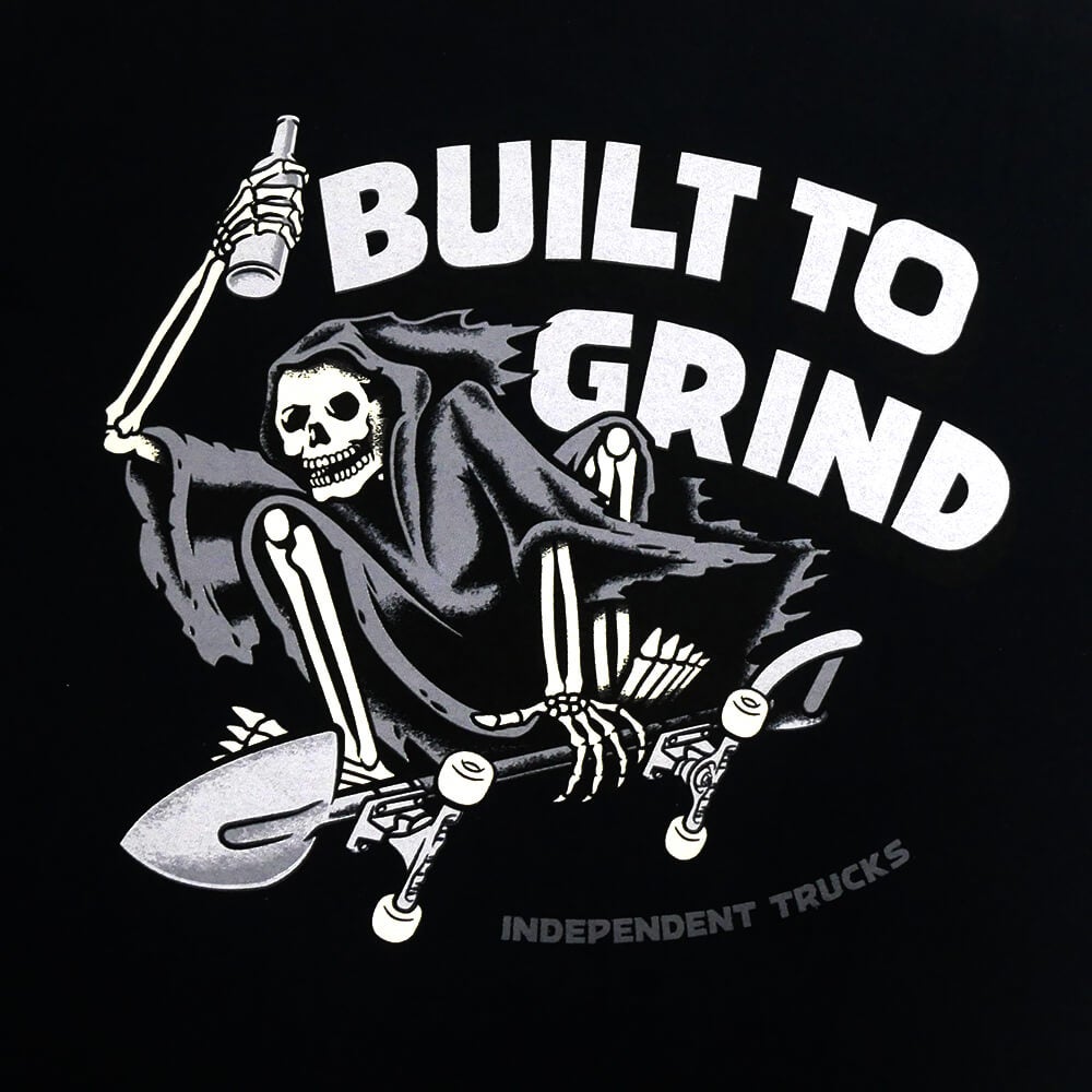  INDEPENDENT T-SHIRT インディペンデント Tシャツ BTG TIL DEATH BLACK スケートボード スケボー 3