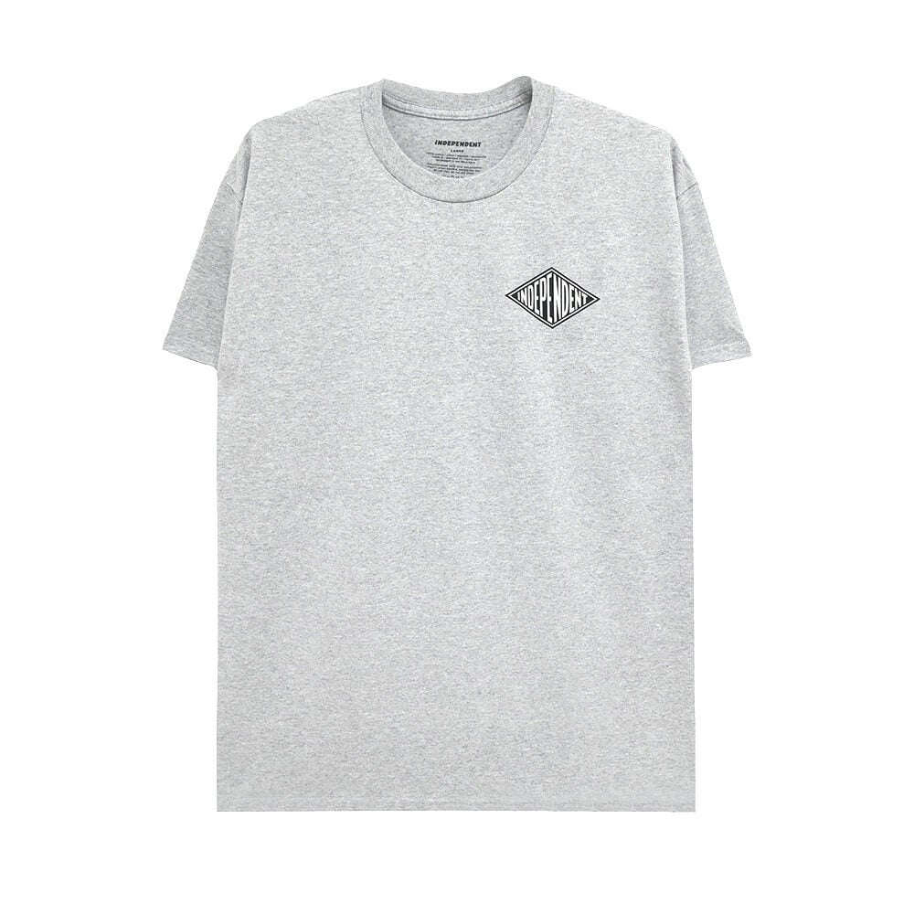  INDEPENDENT T-SHIRT インディペンデント Tシャツ TOOLS OF THE TRADE GREY スケートボード スケボー 1