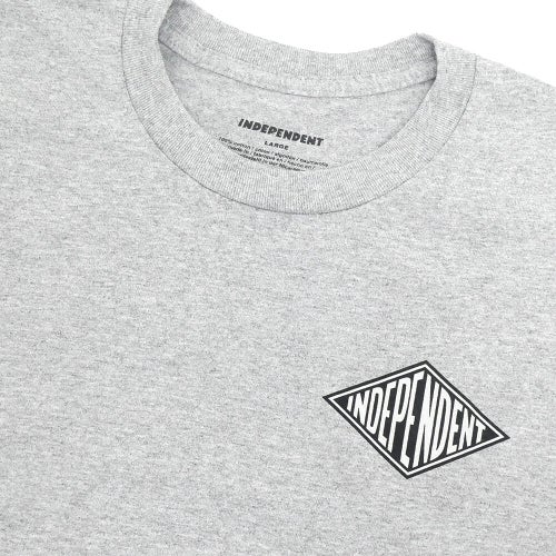  INDEPENDENT T-SHIRT インディペンデント Tシャツ TOOLS OF THE TRADE GREY スケートボード スケボー 2