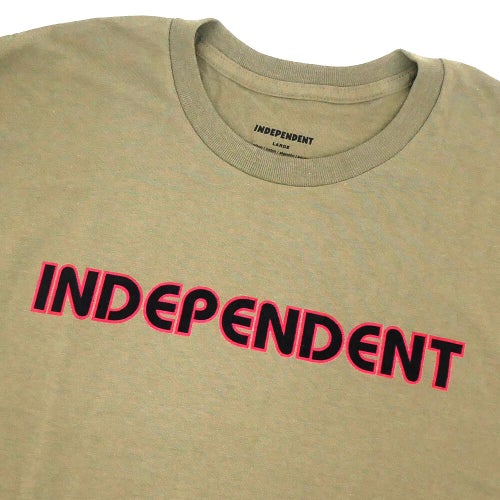  INDEPENDENT T-SHIRT インディペンデント Tシャツ GROUND WORK PRAIRIE DUST スケートボード スケボー 1