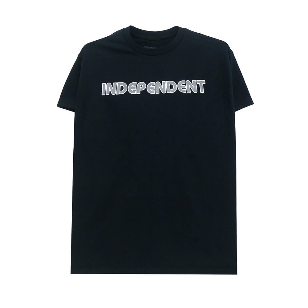  INDEPENDENT T-SHIRT インディペンデント Tシャツ GROUND WORK BLACK スケートボード スケボー 