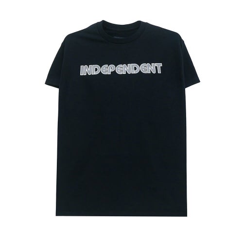  INDEPENDENT T-SHIRT インディペンデント Tシャツ GROUND WORK BLACK スケートボード スケボー 