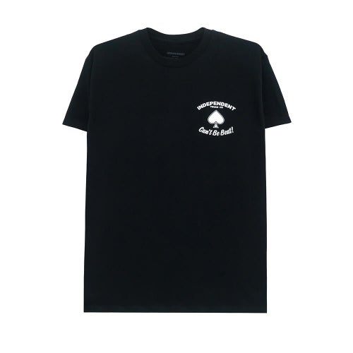  INDEPENDENT T-SHIRT インディペンデント Tシャツ ROYAL FLUSH BLACK スケートボード スケボー 1
