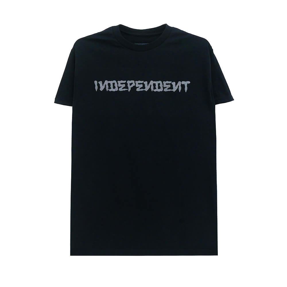 INDEPENDENT T-SHIRT インディペンデント Tシャツ DRESSEN BAR BLACK スケートボード スケボー 